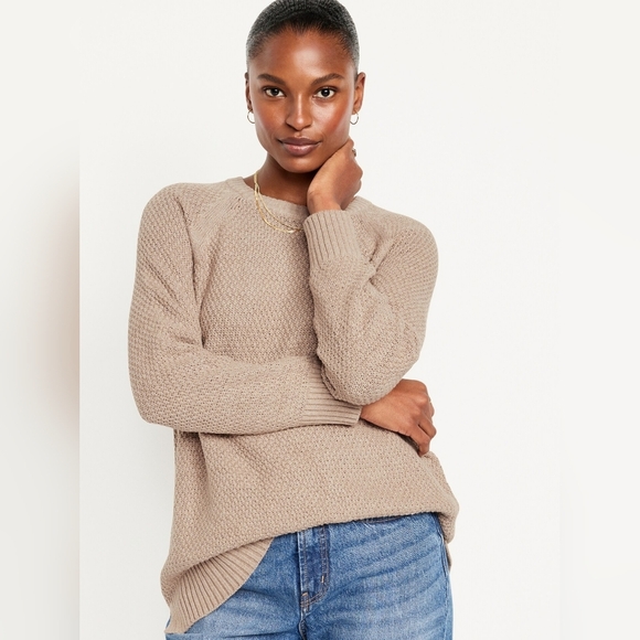 Old Navy Sweaters - ⭐️40% Off⭐️ Old Navy Textured Tunic Sweater in Oatmeal Heather